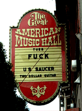 Great American Music Hall Marquis